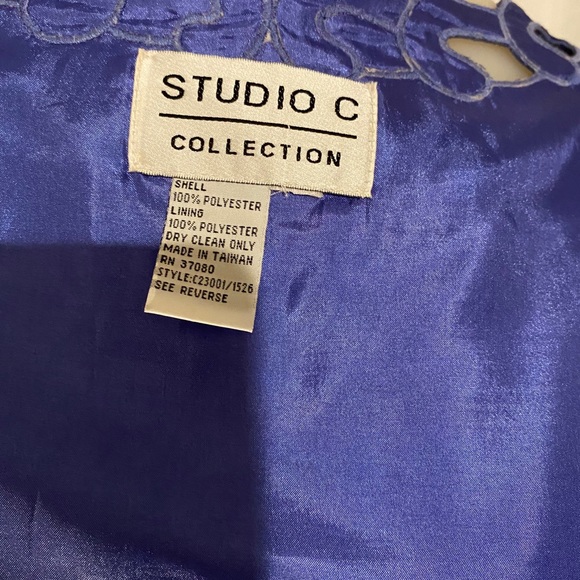 Studio One Ladies Lavender Cape One Size - Picture 5 of 9